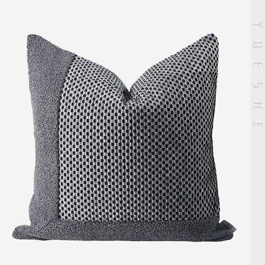 Modern Minimalist Dark Gray Model Room Sofa Back