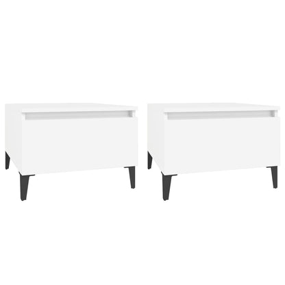 Side Tables, 2 pcs. 50x Wood-based material   Side Tables