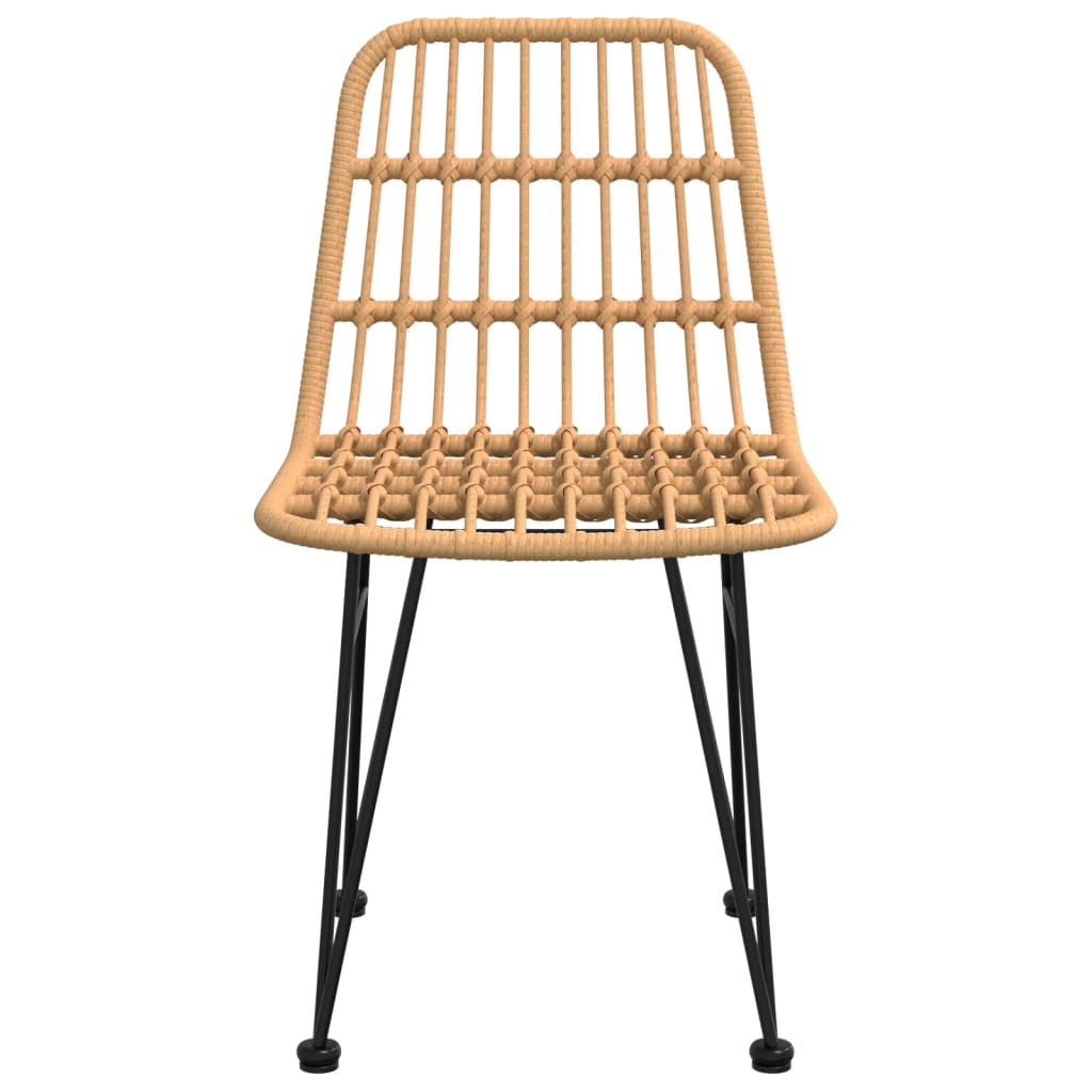 Garden Chairs, 2 pcs., 48x PE rattan