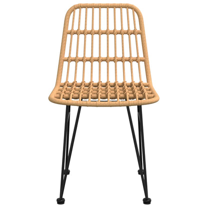 Garden Chairs, 2 pcs., 48x PE rattan