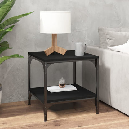 Side Tables, 2 pcs., 40x Wood-based material   Side Tables