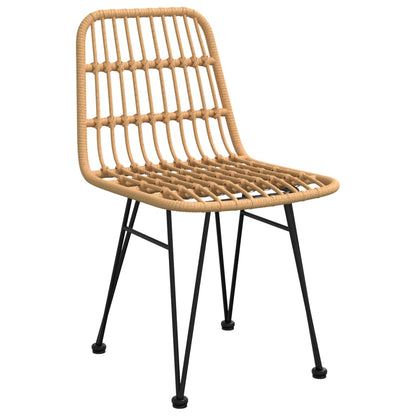 Garden Chairs, 2 pcs., 48x PE rattan