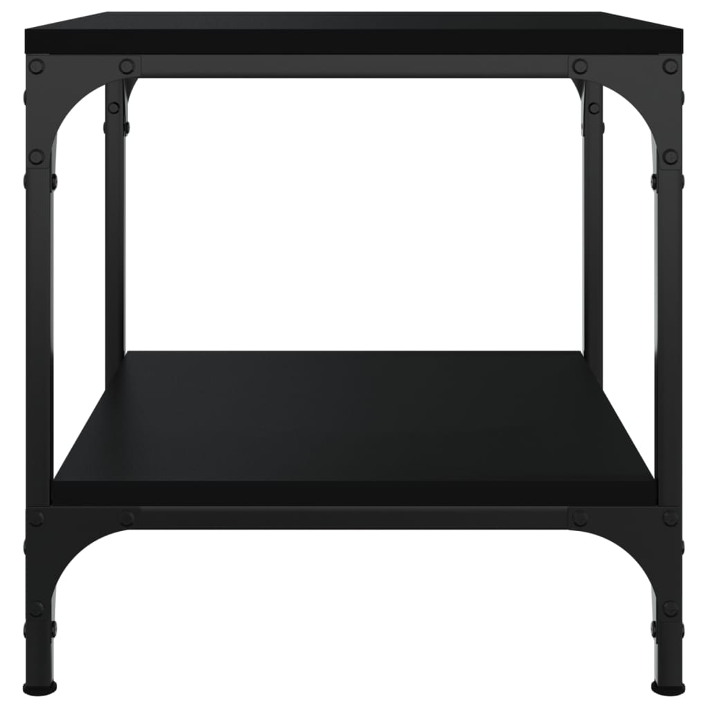 Side Tables, 2 pcs., 40x Wood-based material   Side Tables