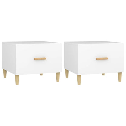 Coffee Tables 2 pcs. 50x Wood-based material   Coffee Tables