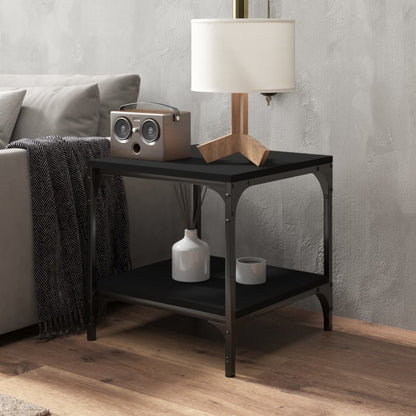 Side Tables, 2 pcs., 40x Wood-based material   Side Tables