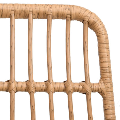 Garden Chairs, 2 pcs., 48x PE rattan