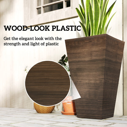 Set of 3 Tall Planters